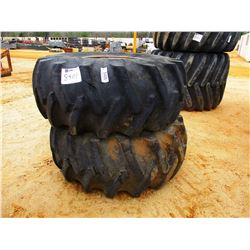 (2) 23.1-26 SKIDDER TIRES W/RIMS