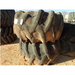 (2) LOG SKIDDER TIRES W/RIMS