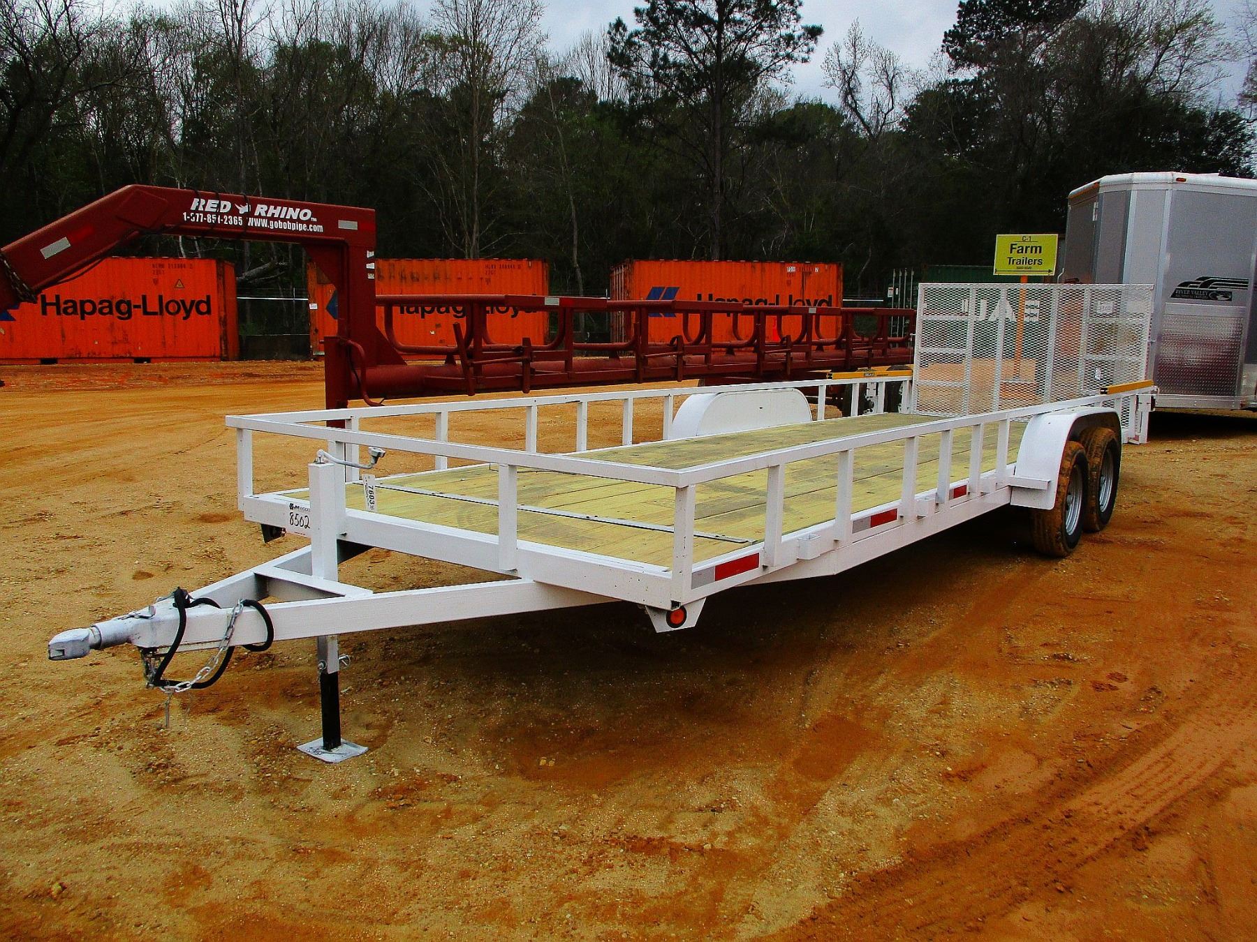 Tag Trailer Ramps TAG TRAILER, - T/A, 7' X 24', 24