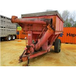 GRAIN HOPPER W/AUGER DISCHARGE CHUTE, S/A (C-2)