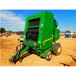 JOHN DEERE 469 SINGLE SPECIAL ROUND BALER, 6.,560 BALE COUNT