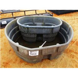 (2) LIVE STOCK WATER TANKS (C4)