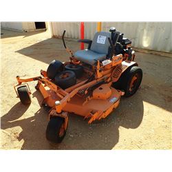 SCAG TURFTIGER ZERO TURN MOWER, - 61 , METER READING 2,571 HOURS (COUNTY OWNED) (C-5)