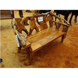 TEAK WOOD BENCH