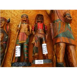 40" TEAK WOOD COWBOY