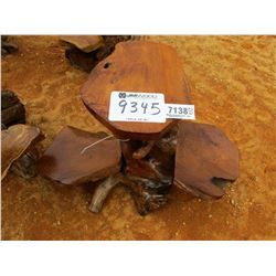 TEAK WOOD 3 TIER SHELF (C-6)