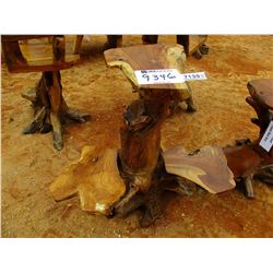 TEAK WOOD 3 TIER SHELF (C-6)