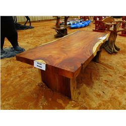91" TEAK WOOD TABLE (C-6)