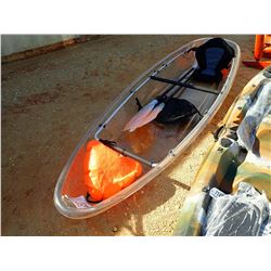CLEAR 2 PERSON KAYAK (C-6)