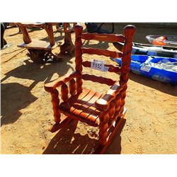 CEDAR LOG ROCKER (C-6)