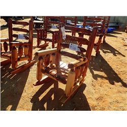 CEDAR LOG ROCKER (C-6)