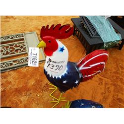 3' METAL ROOSTER (C-6)