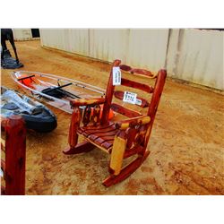 CEDAR LOG ROCKER (C-6)