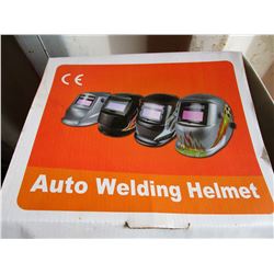 (2) AUTO WELDING HELMETS
