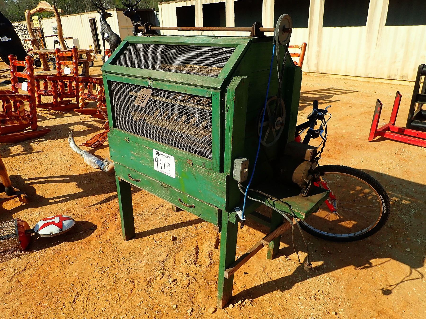 PEA / BUTTER BEAN SHELLER J.M. Wood Auction Company, Inc.