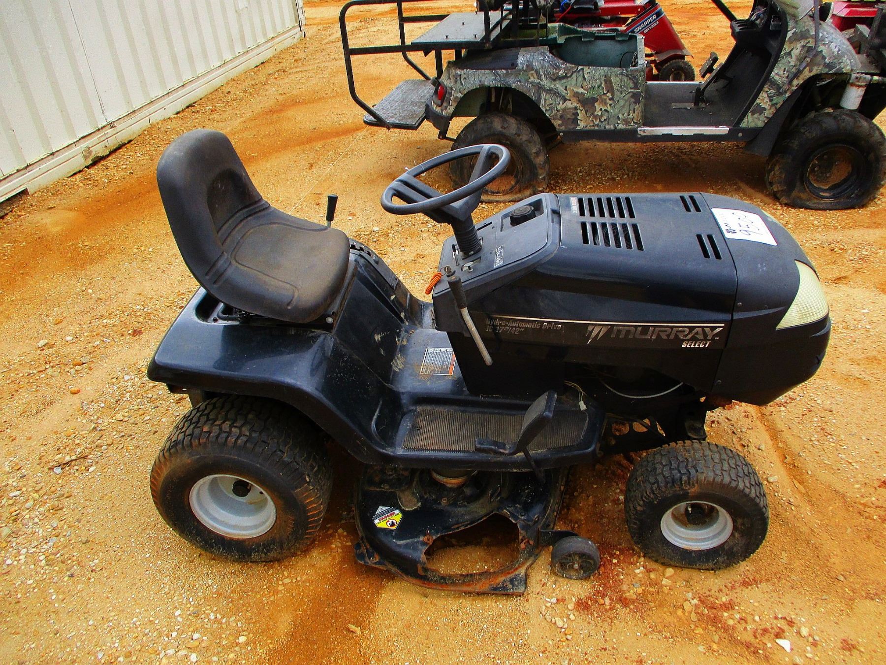 MURRAY RIDING LAWN MOWER, 42", (C8) J.M. Wood Auction Company, Inc.