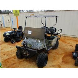 E-Z-GO 4X4 OFF ROAD CART, - ELECTRIC (DOES NOT RUN) (C-8)