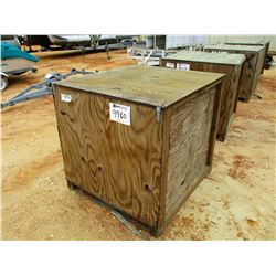 WOOD BOX- 43"W x 48"L x 38"H (C-8)