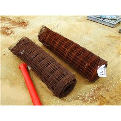 (2) ROLLS 5' HOG WIRE (C-8)