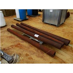 (5) 10' SECTION METAL PIPE (C-8)