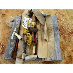 PALLET MISC SLIDE HAMMER, LIGHT CORD, BITS (C-8)