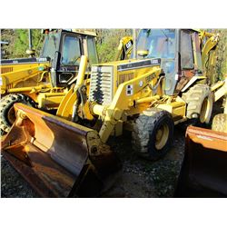 1998 CATERPILLAR 446B BACKHOE, VIN/SN:5BL01934 - 4X4, E-STICK, MP BUCKET, CAB, METER READING 6,300 H