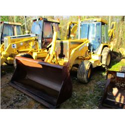1993 JOHN DEERE 710D LOADER BACKHOE, VIN/SN:793316 - BUCKET, CAB, METER READING 4,761 HOURS (COUNTY 