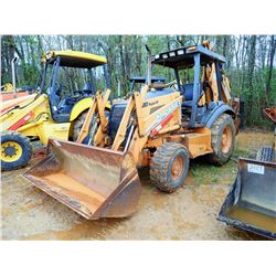 2002 CASE 580 SUPER M LOADER BACKHOE, VIN/SN:JJG0284072 - 4X4, BUCKET, E STICK, 24" HOE BUCKET, CANO