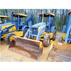 2008 JOHN DEERE 310SJ LOADER BACKHOE, VIN/SN:165861 - 4X4, BUCKET, CANOPY, METER READING 5,323 HOURS