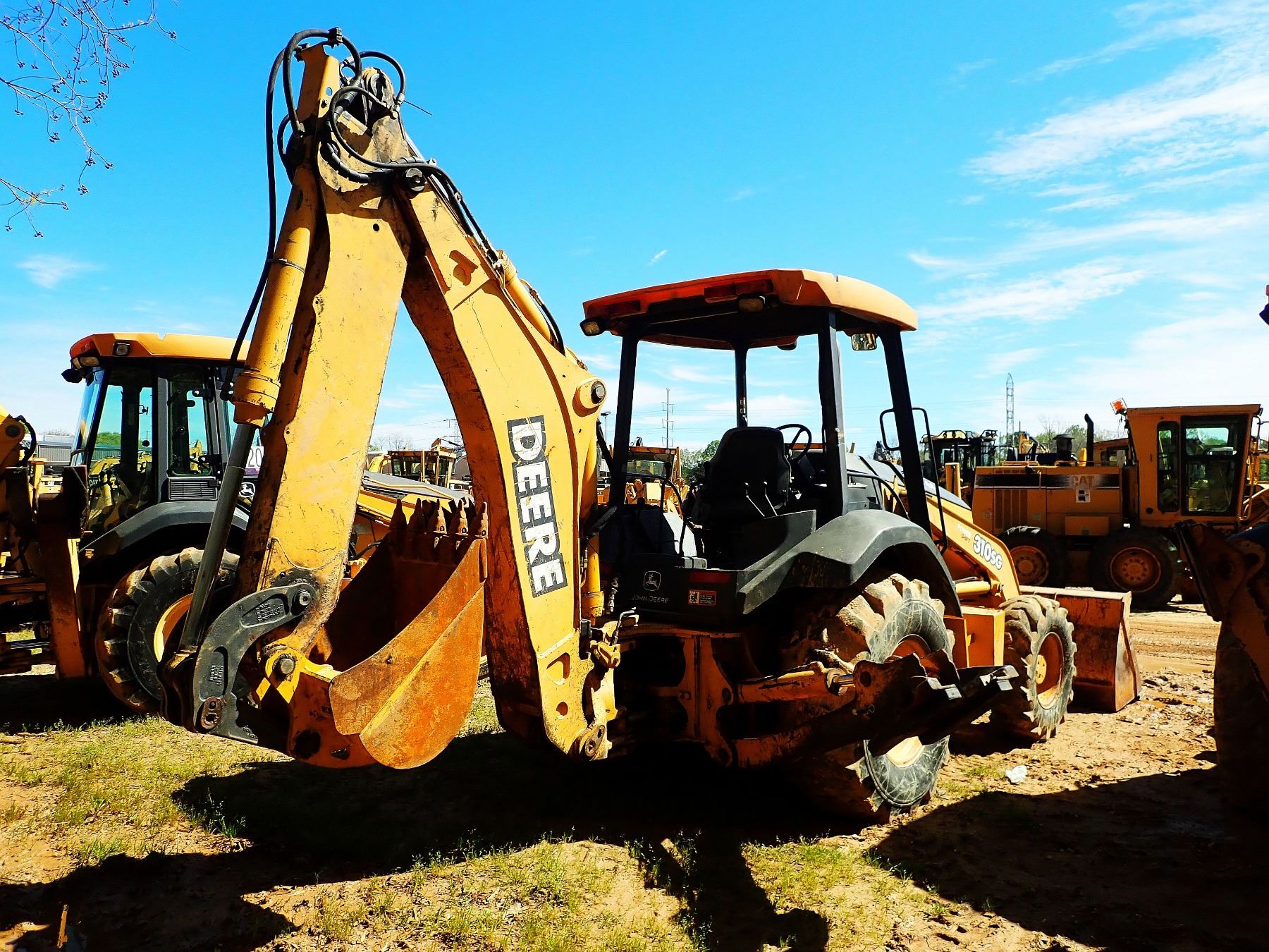 2002 JOHN DEERE 310SG LOADER BACKHOE, VIN/SN905008 EXTENDAHOE, 4X4