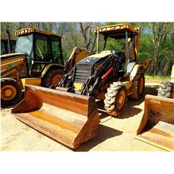 2005 CAT 420D BACKHOE, VIN/SN:BLN12357 - 4X4, MP BUCKET, 24" HOE BUCKET, CANOPY, METER READING 6,089