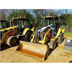 2008 CAT 416E LOADER BACKHOE, VIN/SN:SHA04506 - BUCKET, CANOPY, METER READING 4,163 HOURS