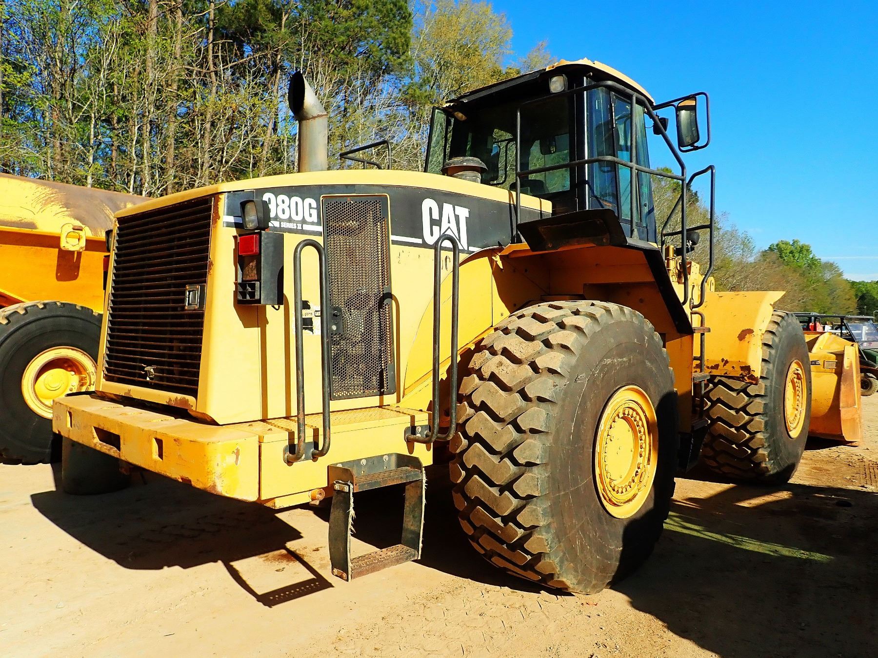 2002 CAT 980G SERIES II WHEEL LOADER, VIN/SNAWH00239 BUCKET, RIDE