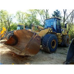 2008 CAT 972H WHEEL LOADER, VIN/SN:A7D00651 - BUCKET, RIDE CONTROL, CAB, A/C, 26.5R25 TIRES, METER R