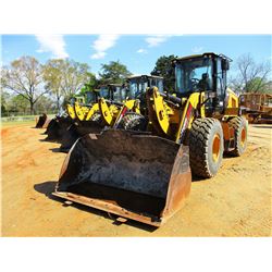 2015 CAT 930K WHEEL LOADER, VIN/SN:RHN03878 - COUPLER, BUCKET, AUX HYD, FORKS, RIDE CONTROL, CAB, A/