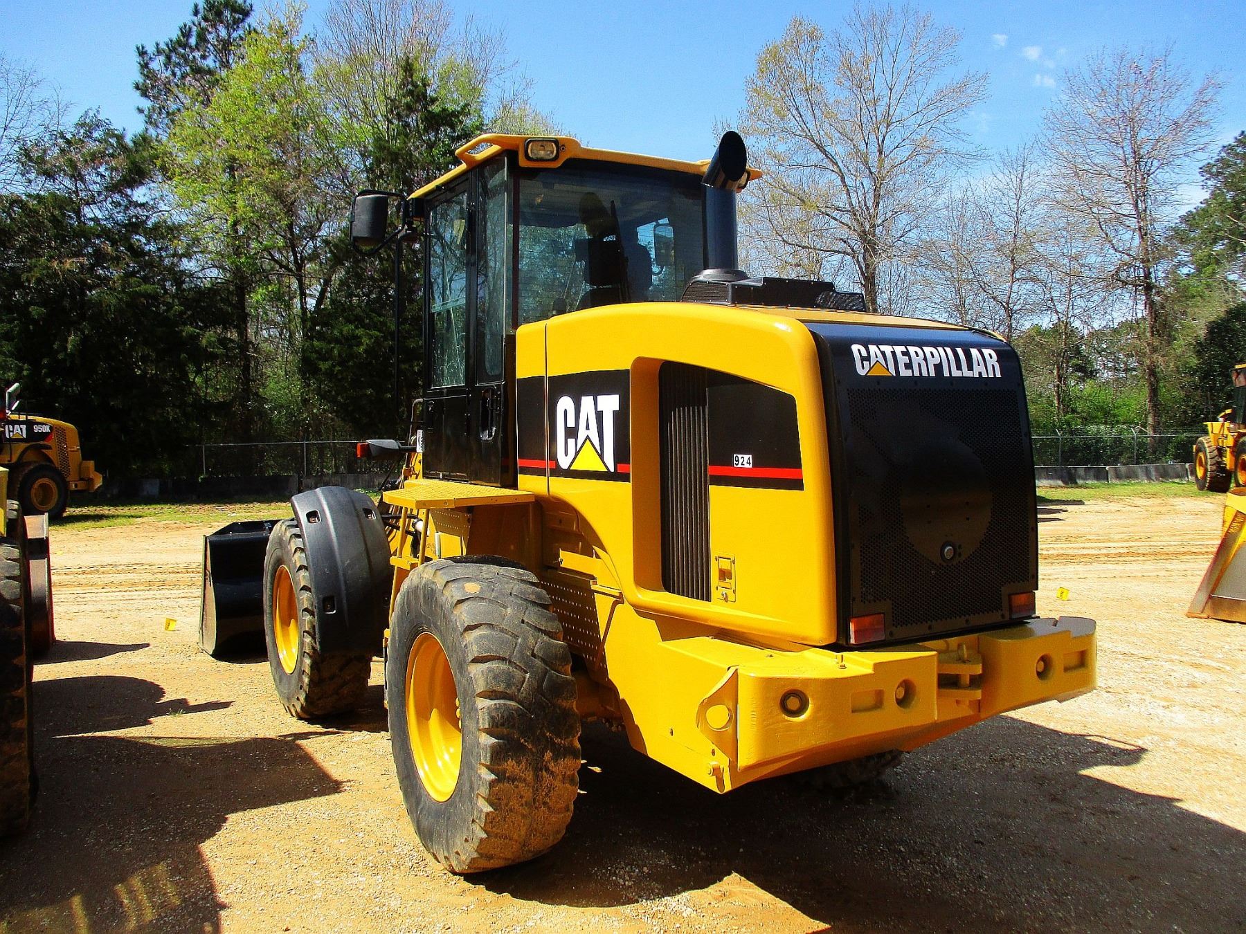 2007 CAT 924G WHEEL LOADER, VIN/SNDDA03899 BUCKET, COUPLER, HIGH