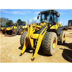 2015 KOMATSU WA200-7 WHEEL LOADER, VIN/SN:80483 - BUCKET, AUX HYD, RIDE CONTROL, CAB, A/C, 20.5R25 T