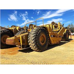 CAT 631E MOTOR SCRAPER, VIN/SN:1AB01733 - CAB, A/C, 37.25R-35 TIRES, METER READING 650 HOURS (CERTIF