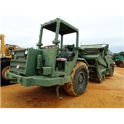 CAT 613B MOTOR SCRAPER, VIN/SN:79V17650 - ELEVATING, CANOPY, 18.00-25 TIRES
