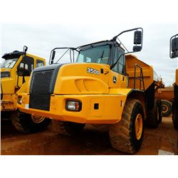 2007 JOHN DEERE 350D ARTICULATED DUMP, VIN/SN:609307 - TAILGATE, CAB, A/C, 26.5R-25 TRIES, METER REA
