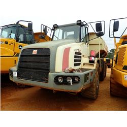 2007 TEREX TA-30 ARTICULATED DUMP, VIN/SN:A8941620 - CAB, A/C, 23.5R25 TIRES, METER READING 2,432 HO