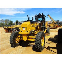 2016 CAT 140M3 MOTOR GRADER, VIN/SN:N9M00285 - 14' MOLDBOARD, SCARFIER, GRADE CONTROL, CAB, A/C, MIC