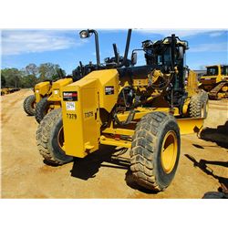 2012 CAT 140M2 VHP MOTOR GRADER, VIN/SN:R9M00147 - 14' MOLDBOARD, REAR RIPPER, PUSH BLOCK, REAR CAME