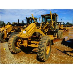 2007 CAT 12HNA VHP MOTOR GRADER, VIN/SN:AMZ01292 - 16' MOLDBOARD, SCARFIER, CAB, A/C, 14.00-24 TIRES