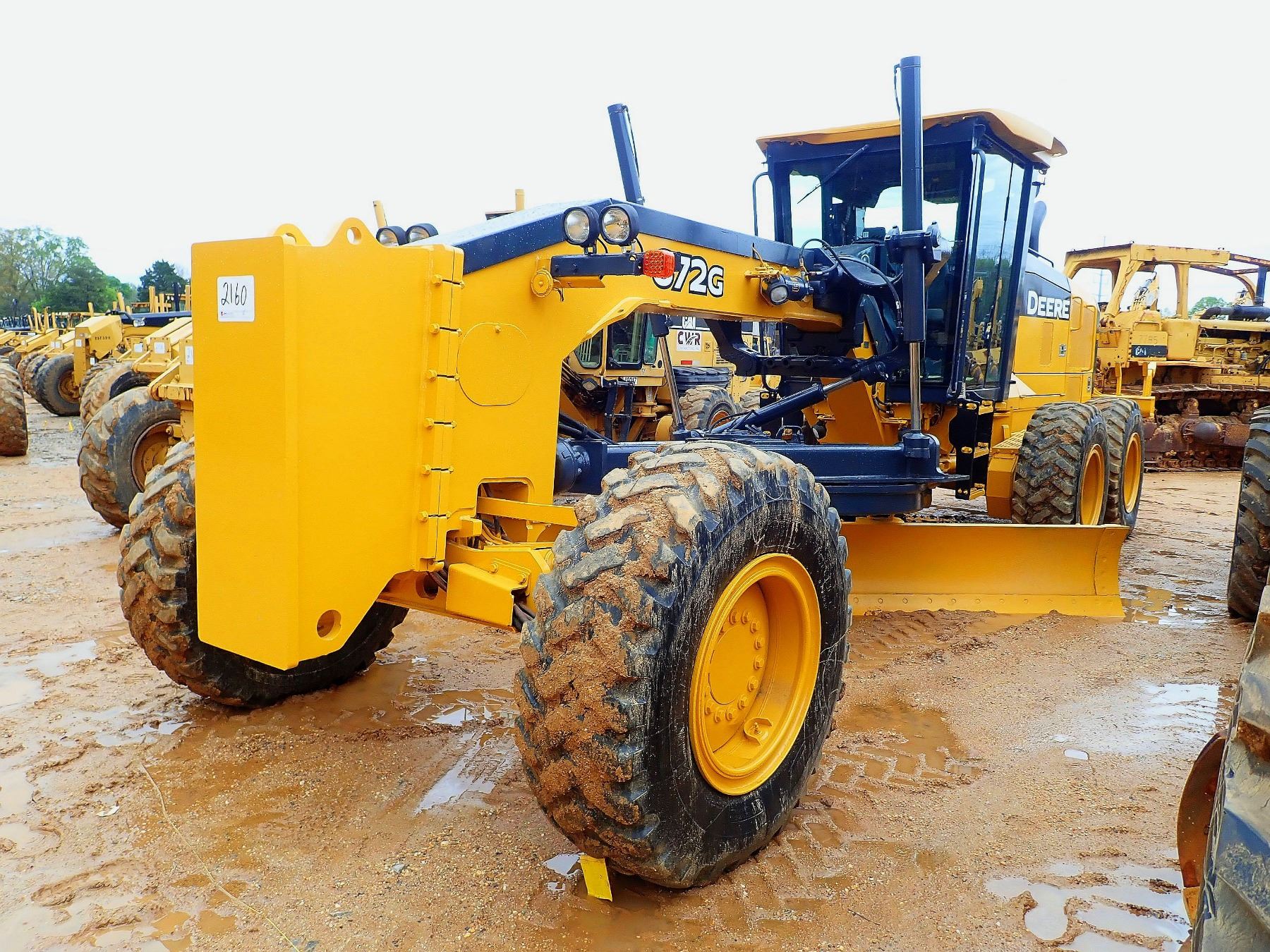 2015 JOHN DEERE 672G MOTOR GRADER, VIN/SN:667046 - 14' MOLDBOARD, REAR ...