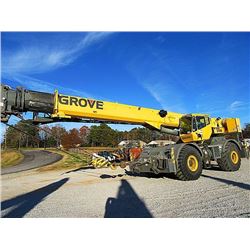 2006 GROVE RT700E ROUGH TERRAIN CRANE, VIN/SN:225966 - 4X4, CUMMINS QSB, 6.7L DIESEL ENGINE, 60 TON 