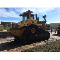 2007 CATERPILLAR D10T CRAWLER TRACTOR, VIN/SN:RJG01080 COAL U BLADE W/TWIN TILT, COUNTERWEIGHT, FIRE