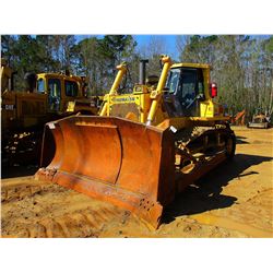 2001 KOMATSU D155AX-5 CRAWLER TRACTOR, VIN/SN:75059 - SEMI-U BLADE W/HYD TILT, RIPPER HYD, COUNTERWE