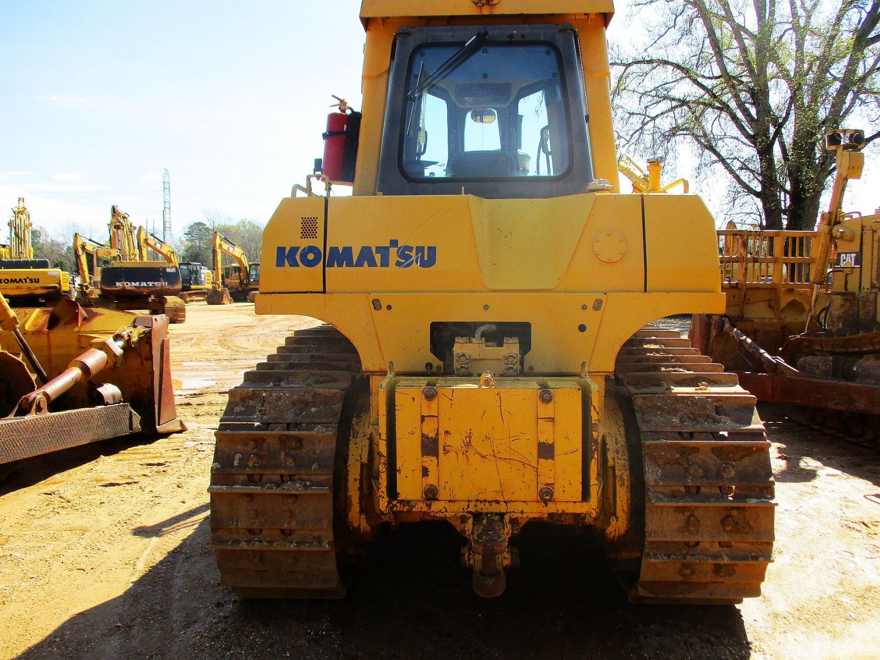 Ripper Komatsu 2001 KOMATSU D155AX-5 CRAWLER TRACTOR, VIN/SN:75059 - SEMI-U BLADE W ...