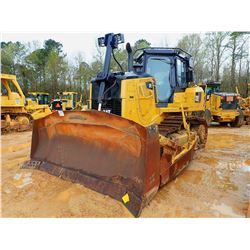 2013 CAT D7E CARWLER TRACTOR, VIN/SN:TAN01283 - SEMI U-BLADE WITH HYD TILT, DIFF STEER, CAB, A/C, ME